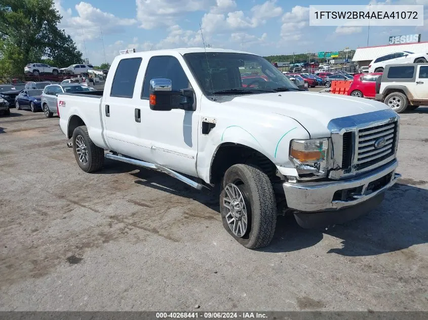 1FTSW2BR4AEA41072 2010 Ford F-250 Cabela's/Harley-Davidson/King Ranch/Lariat/Xl/Xlt