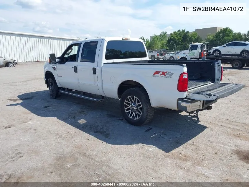 1FTSW2BR4AEA41072 2010 Ford F-250 Cabela's/Harley-Davidson/King Ranch/Lariat/Xl/Xlt