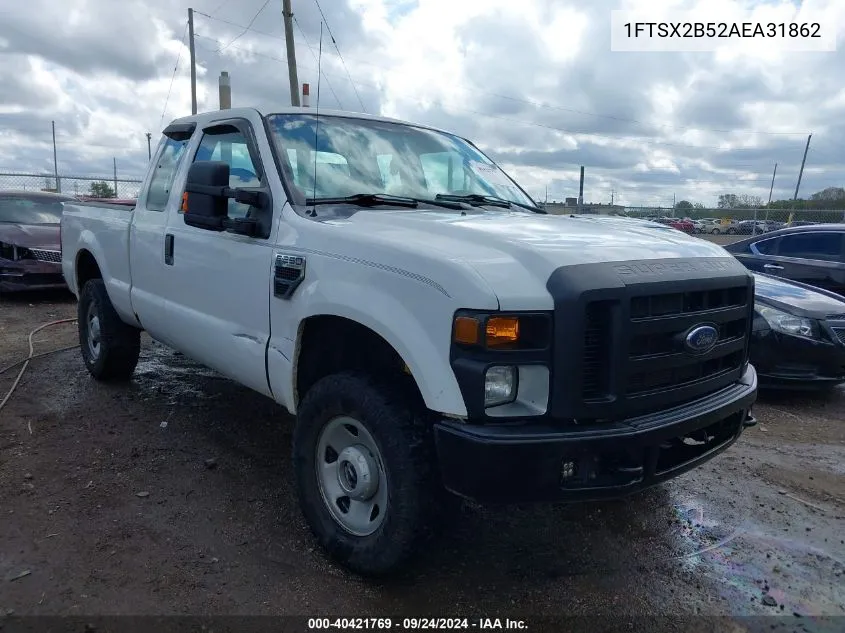 2010 Ford F-250 Lariat/Xl/Xlt VIN: 1FTSX2B52AEA31862 Lot: 40421769