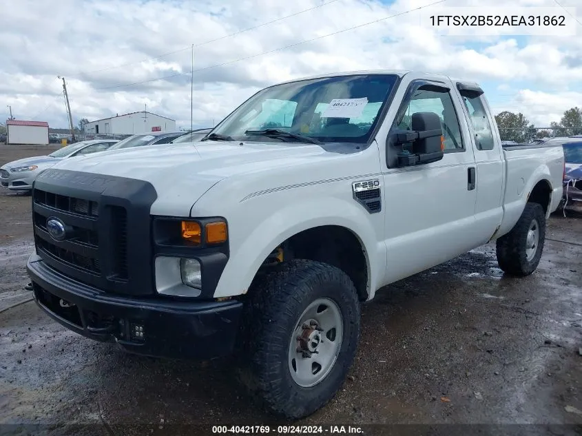 2010 Ford F-250 Lariat/Xl/Xlt VIN: 1FTSX2B52AEA31862 Lot: 40421769