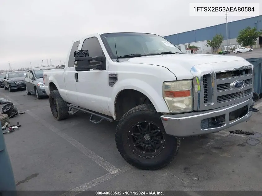 2010 Ford F-250 Lariat/Xl/Xlt VIN: 1FTSX2B53AEA80584 Lot: 40533532