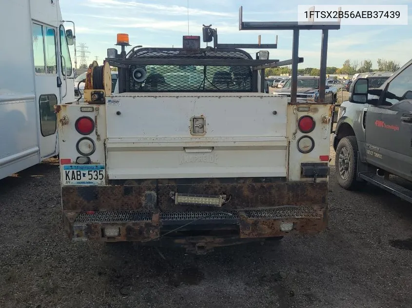 2010 Ford F250 Super Duty VIN: 1FTSX2B56AEB37439 Lot: 40566988