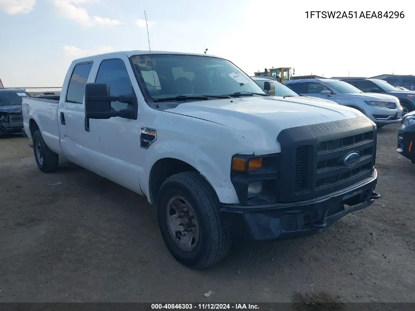 2010 Ford F-250 King Ranch/Lariat/Xl/Xlt VIN: 1FTSW2A51AEA84296 Lot: 40846303