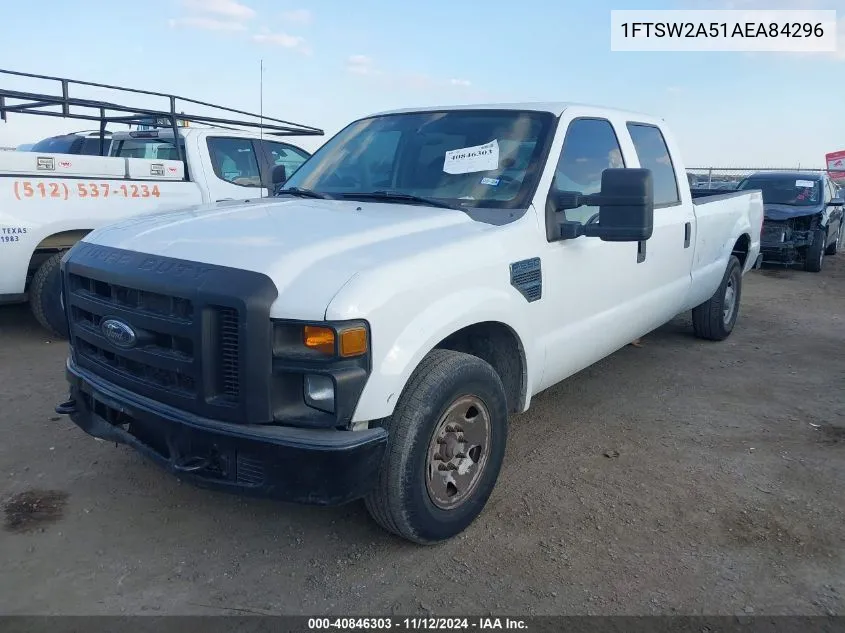 2010 Ford F-250 King Ranch/Lariat/Xl/Xlt VIN: 1FTSW2A51AEA84296 Lot: 40846303