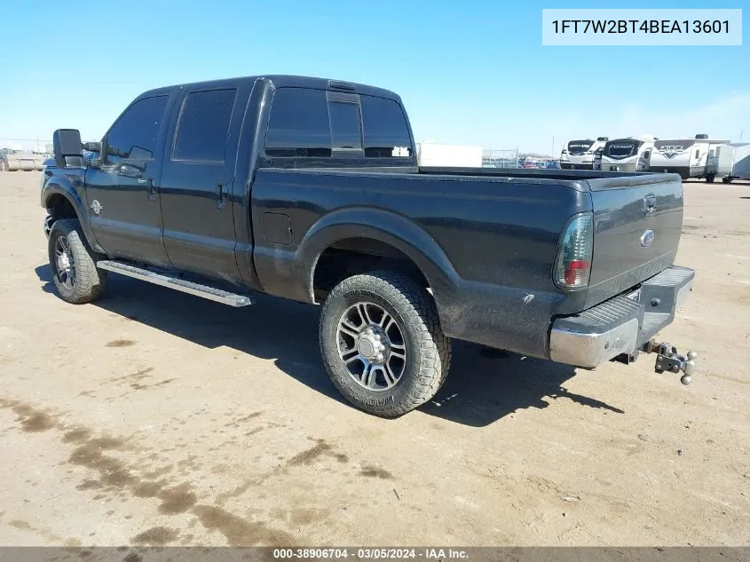 2011 Ford F-250 Lariat VIN: 1FT7W2BT4BEA13601 Lot: 38906704