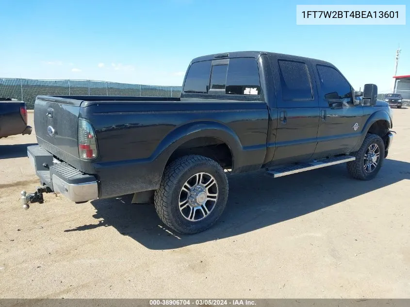 2011 Ford F-250 Lariat VIN: 1FT7W2BT4BEA13601 Lot: 38906704