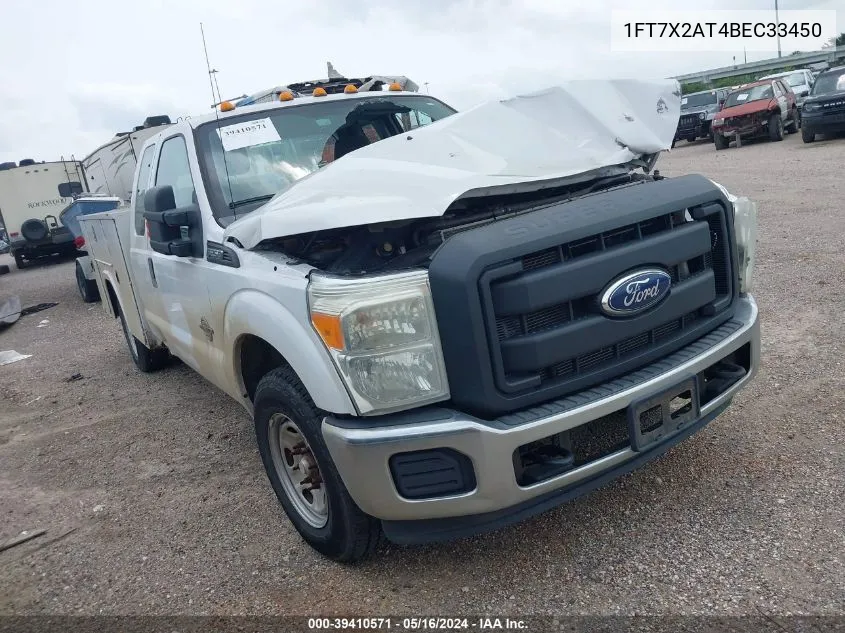 2011 Ford F-250 Xl VIN: 1FT7X2AT4BEC33450 Lot: 39410571