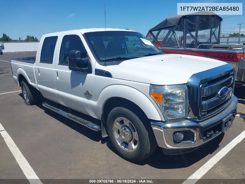 1FT7W2AT2BEA85480 2011 Ford F-250 Lariat