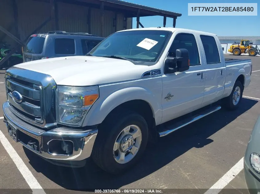 2011 Ford F-250 Lariat VIN: 1FT7W2AT2BEA85480 Lot: 39705766