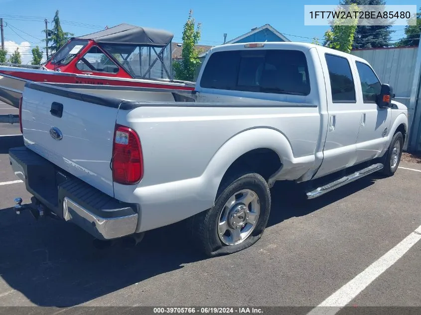 2011 Ford F-250 Lariat VIN: 1FT7W2AT2BEA85480 Lot: 39705766