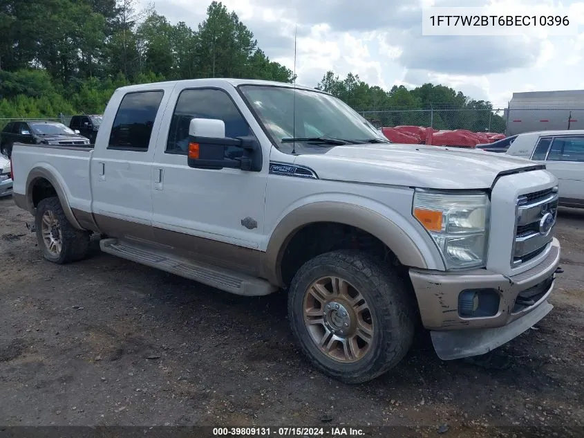 2011 Ford F-250 Lariat VIN: 1FT7W2BT6BEC10396 Lot: 39809131