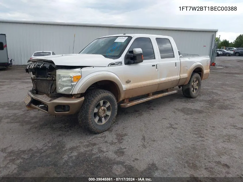 1FT7W2BT1BEC00388 2011 Ford F-250 Lariat