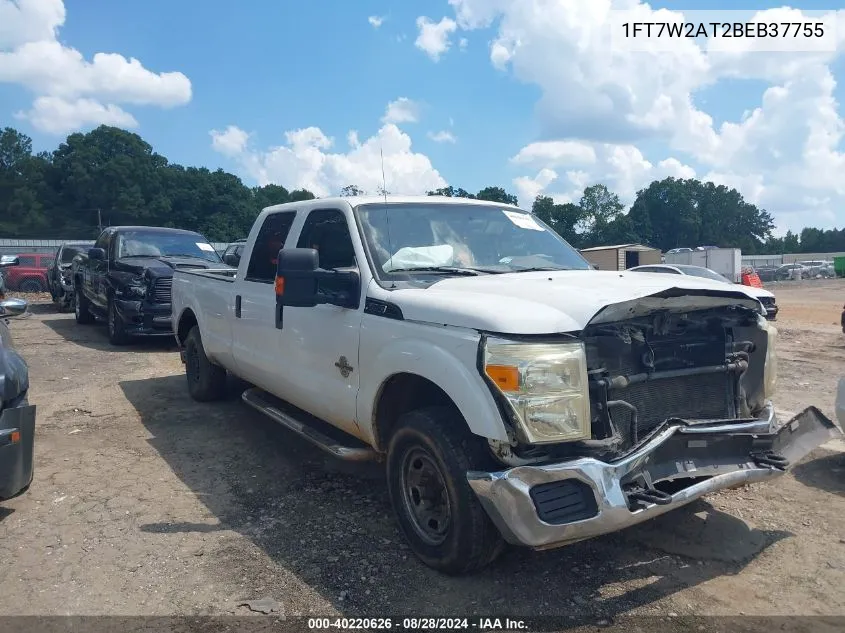 2011 Ford F-250 Xl VIN: 1FT7W2AT2BEB37755 Lot: 40220626