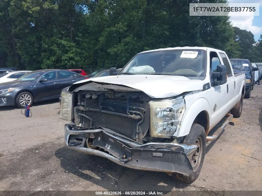 2011 Ford F-250 Xl VIN: 1FT7W2AT2BEB37755 Lot: 40220626