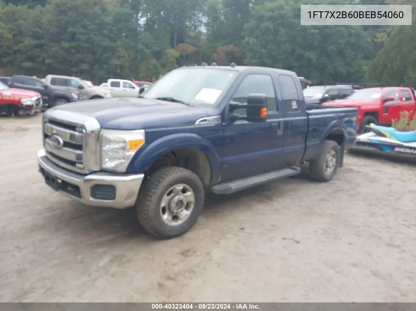 1FT7X2B60BEB54060 2011 Ford F-250 Xlt