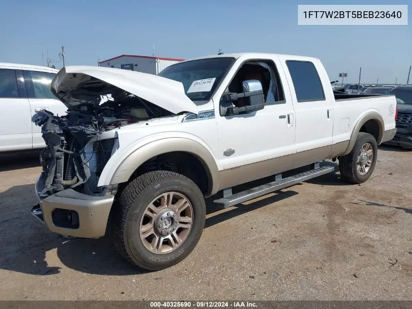 1FT7W2BT5BEB23640 2011 Ford F250 Super Duty