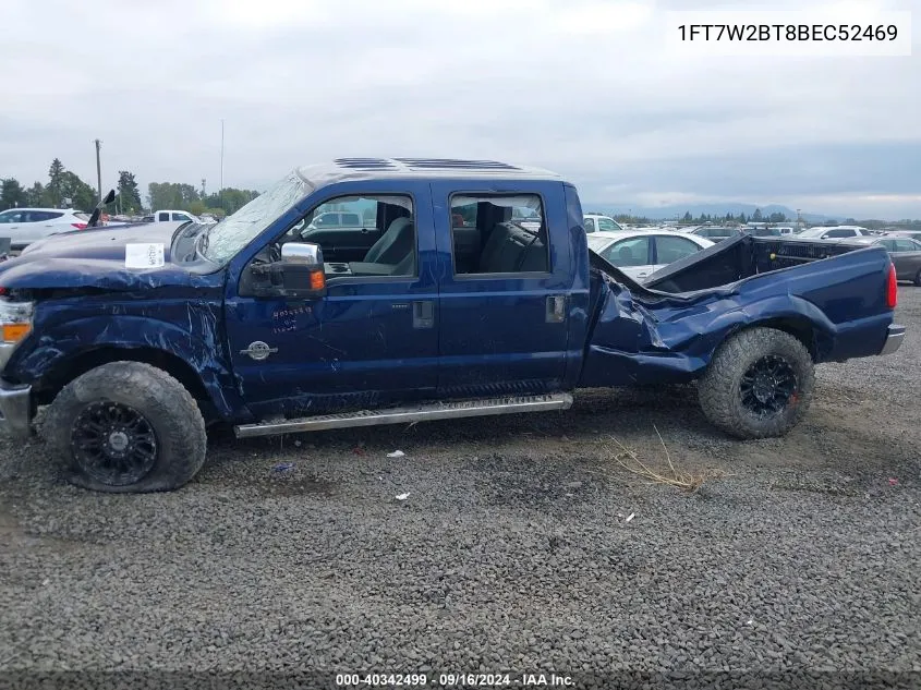 1FT7W2BT8BEC52469 2011 Ford F-250 Xlt