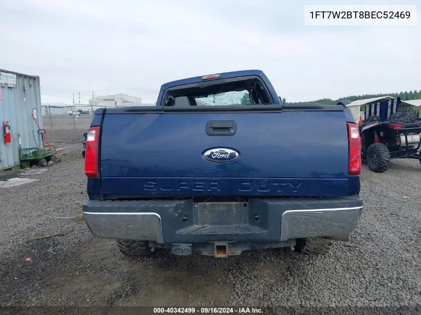 1FT7W2BT8BEC52469 2011 Ford F-250 Xlt