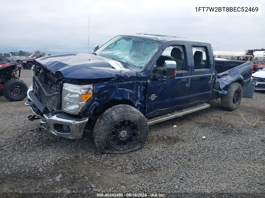 1FT7W2BT8BEC52469 2011 Ford F-250 Xlt