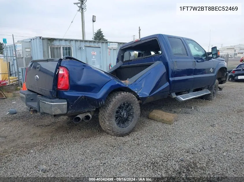 2011 Ford F-250 Xlt VIN: 1FT7W2BT8BEC52469 Lot: 40342499