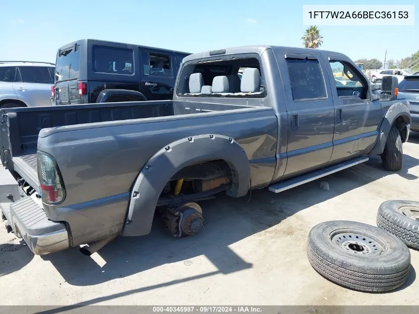 2011 Ford F-250 Xlt VIN: 1FT7W2A66BEC36153 Lot: 40345987