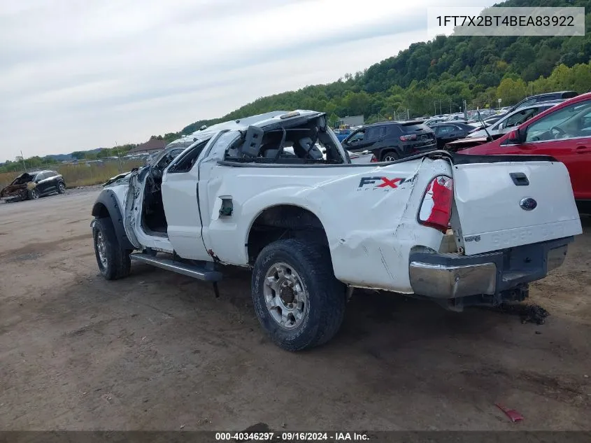 1FT7X2BT4BEA83922 2011 Ford F-250 Xlt