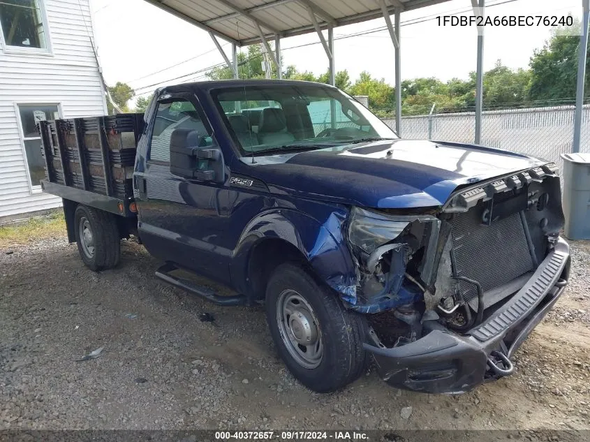 1FDBF2A66BEC76240 2011 Ford F-250 Xl