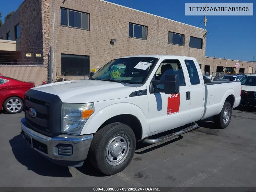 1FT7X2A63BEA05806 2011 Ford F-250 Xl