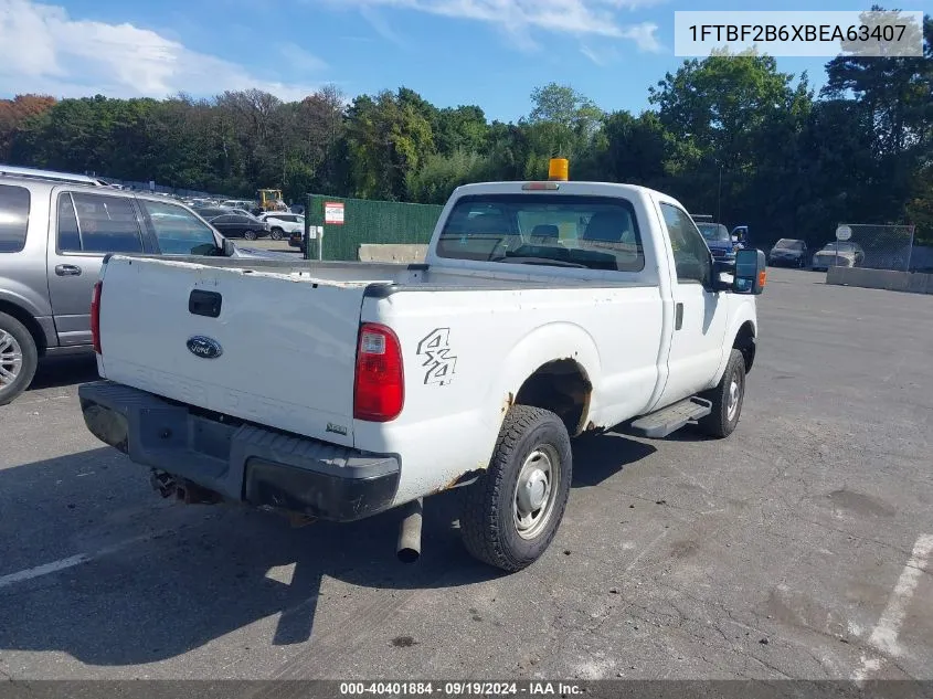 2011 Ford F-250 Xl VIN: 1FTBF2B6XBEA63407 Lot: 40401884