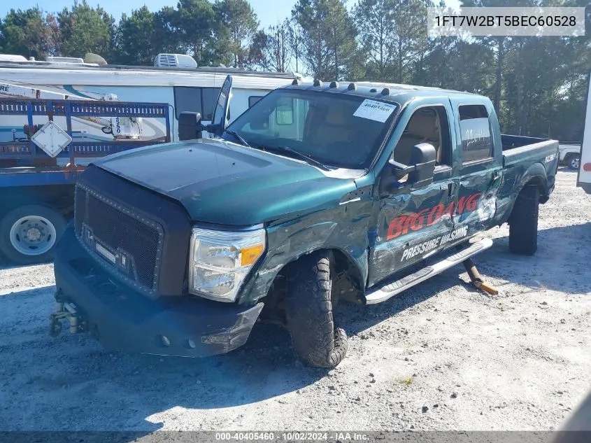 2011 Ford F-250 Lariat VIN: 1FT7W2BT5BEC60528 Lot: 40405460