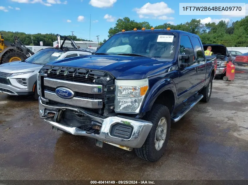 2011 Ford F-250 Xlt VIN: 1FT7W2B64BEA09770 Lot: 40414149