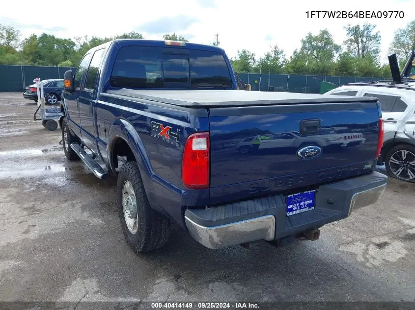 1FT7W2B64BEA09770 2011 Ford F-250 Xlt