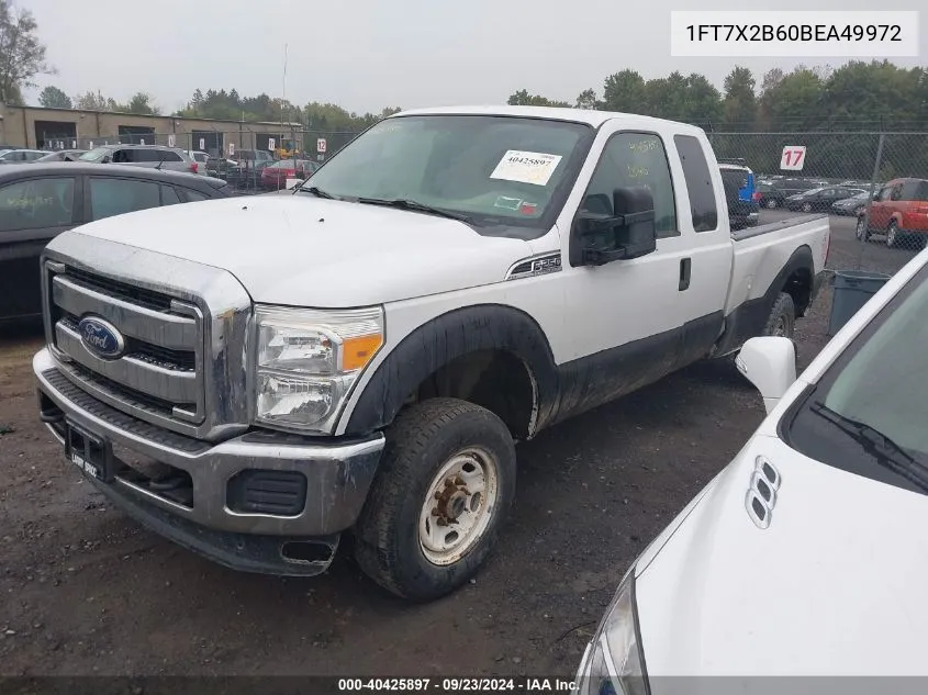 1FT7X2B60BEA49972 2011 Ford F-250 Xlt