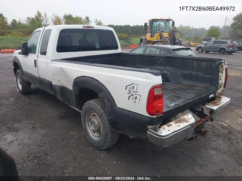 1FT7X2B60BEA49972 2011 Ford F-250 Xlt