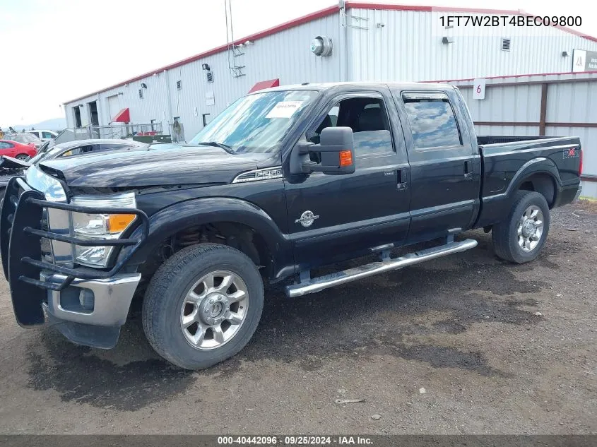 1FT7W2BT4BEC09800 2011 Ford F-250 Lariat