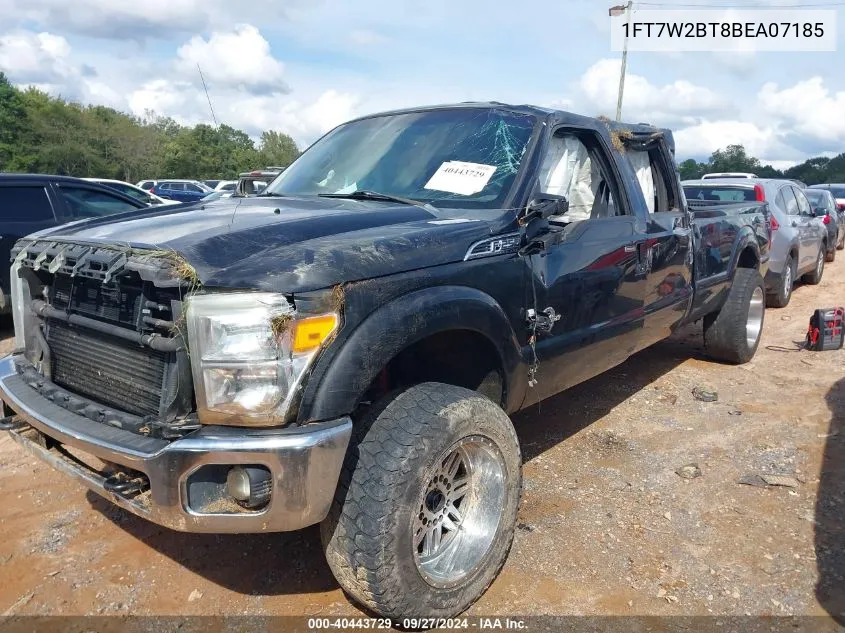 2011 Ford F-250 Lariat VIN: 1FT7W2BT8BEA07185 Lot: 40443729