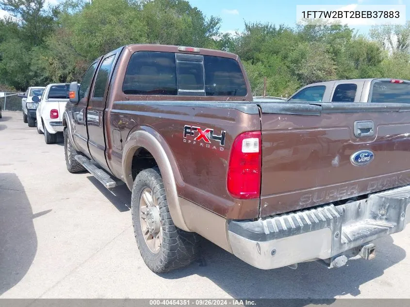 2011 Ford F-250 Lariat VIN: 1FT7W2BT2BEB37883 Lot: 40454351