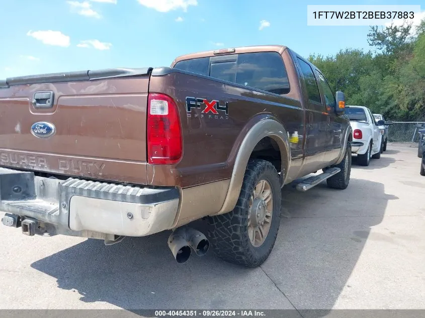 2011 Ford F-250 Lariat VIN: 1FT7W2BT2BEB37883 Lot: 40454351