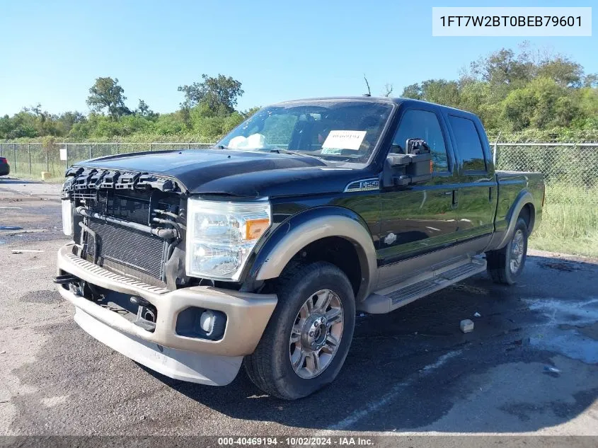 1FT7W2BT0BEB79601 2011 Ford F-250 Lariat