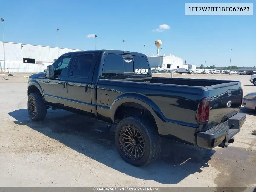 1FT7W2BT1BEC67623 2011 Ford F-250 Lariat