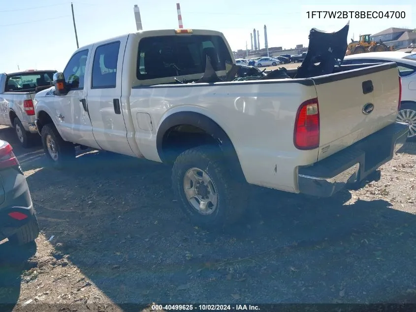 1FT7W2BT8BEC04700 2011 Ford F-250 Xlt