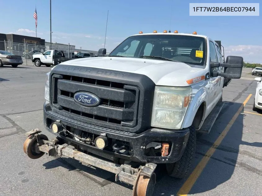 2011 Ford F250 Super Duty VIN: 1FT7W2B64BEC07944 Lot: 40527944