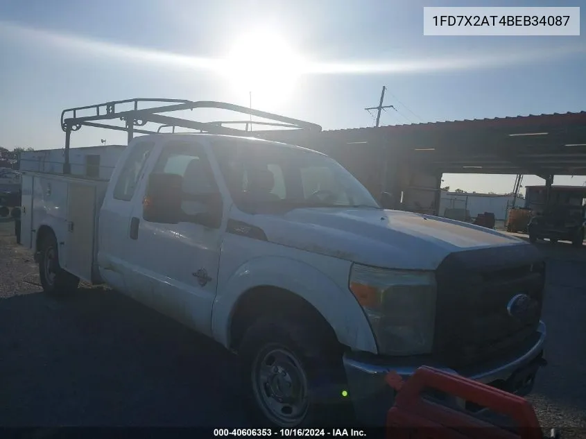 1FD7X2AT4BEB34087 2011 Ford F-250 Xl