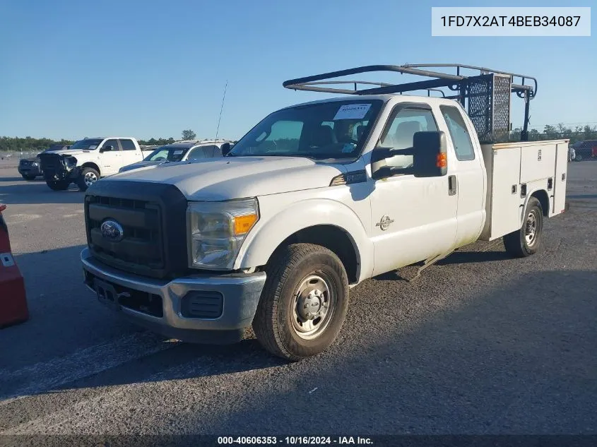 1FD7X2AT4BEB34087 2011 Ford F-250 Xl