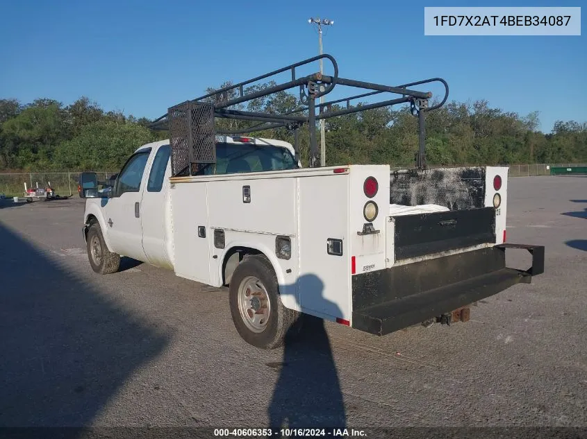 1FD7X2AT4BEB34087 2011 Ford F-250 Xl