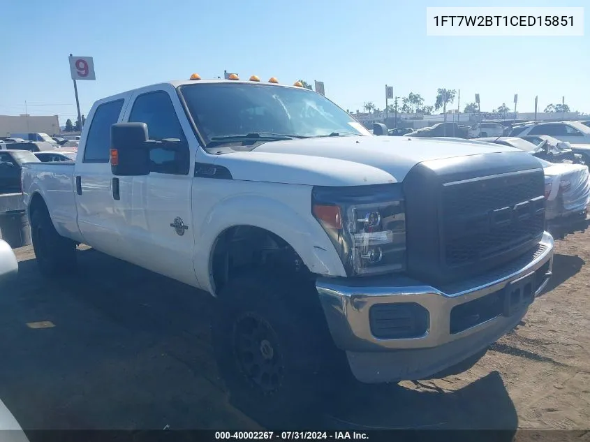 1FT7W2BT1CED15851 2012 Ford F-250 Xl