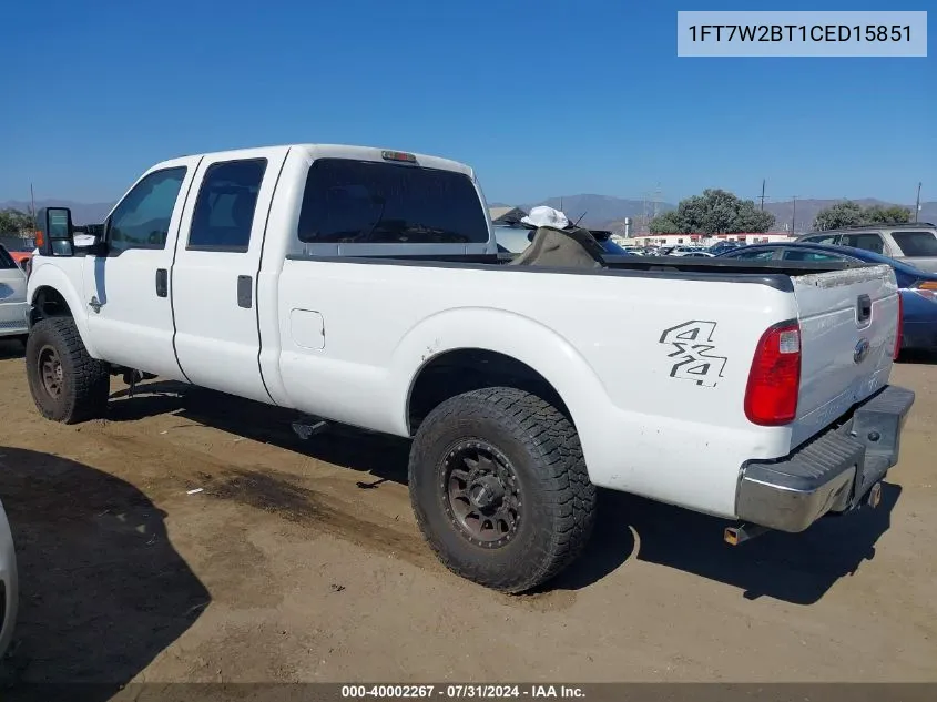 1FT7W2BT1CED15851 2012 Ford F-250 Xl