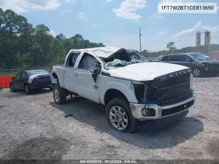 1FT7W2BT1CEB13690 2012 Ford F-250 Lariat