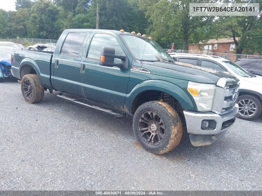 1FT7W2B64CEA20141 2012 Ford F-250 Xlt