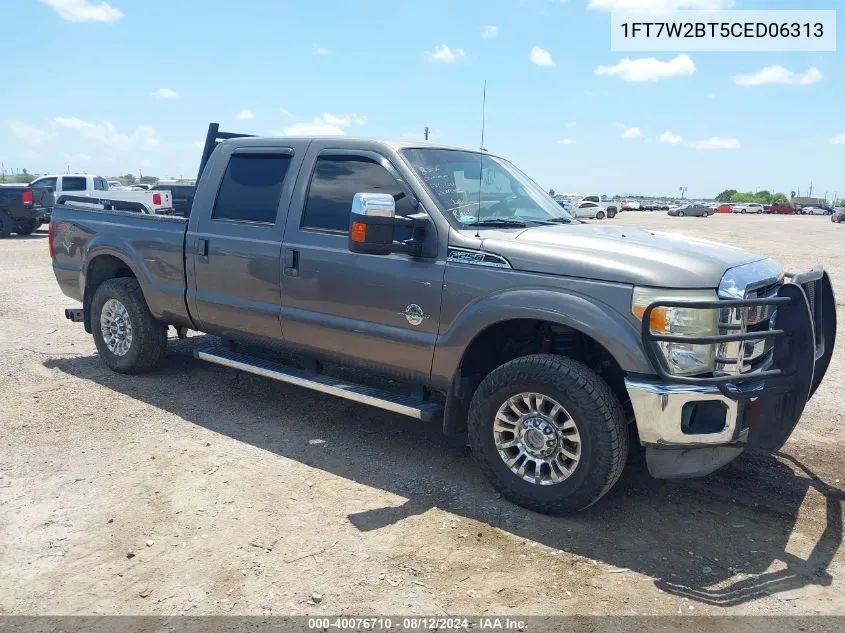 1FT7W2BT5CED06313 2012 Ford F-250 Lariat